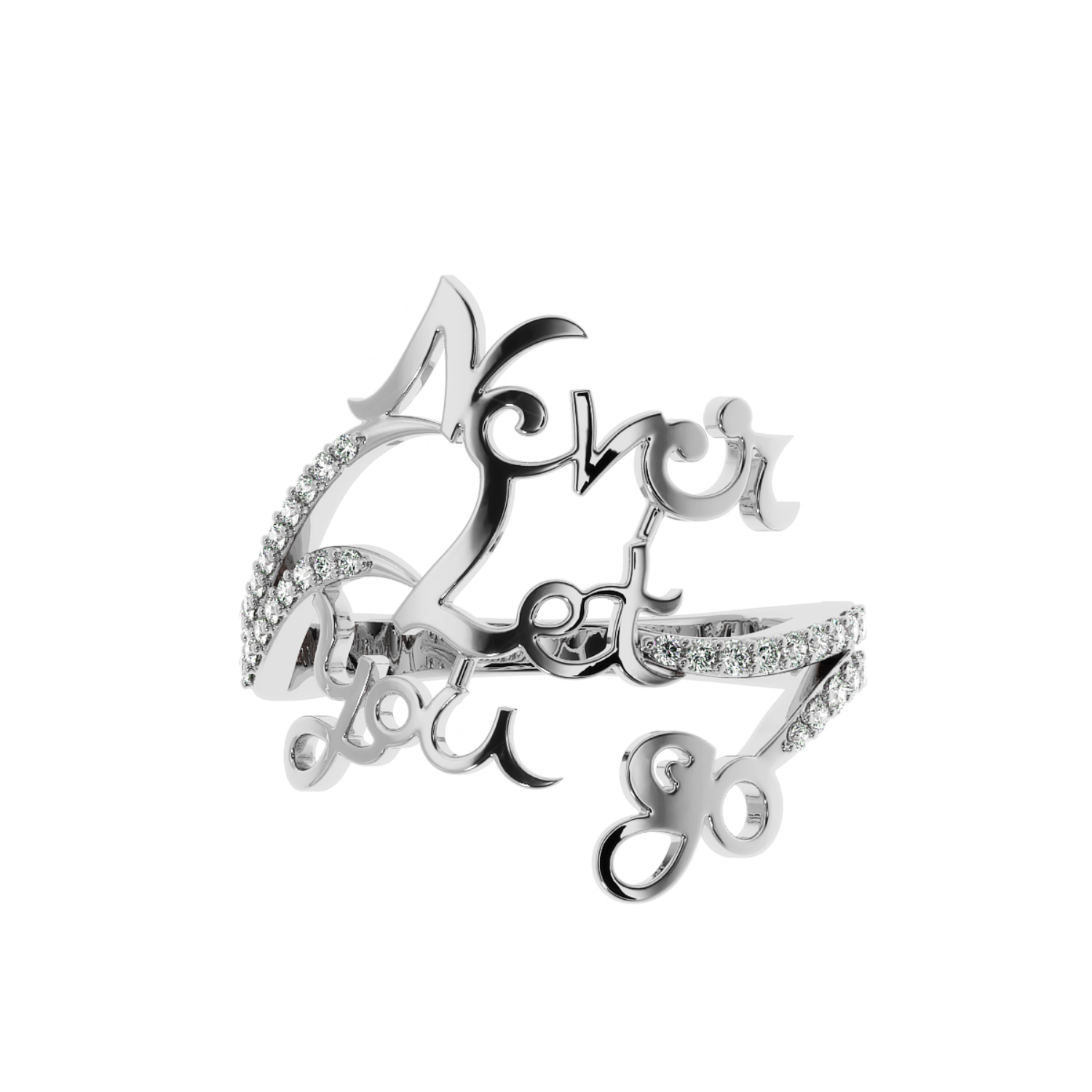 Buy 0.22Ct Unique Personalized Diamond Ring | Solitairekart